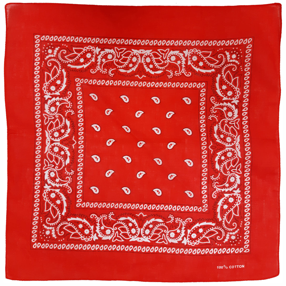 Bandana. Red Bandana Close Up with Flower Paisley Design , #sponsored,  #Close, #Red, #Bandana, #Design, #Paisley #ad